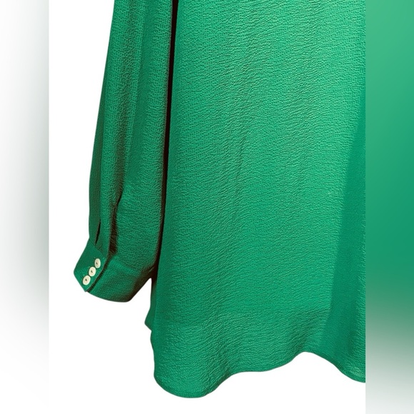 NEW, Penningtons, Green Tunic Blouse, Plus Size 3X - Picture 7 of 10